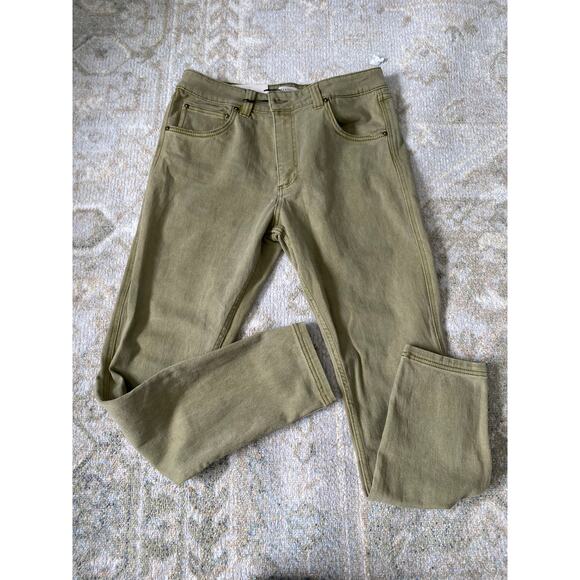 Martha Stewart Denim - Martha Stewart Women's Mid-Rise Skinny Jeans, Sage Green, Olive, NWT Size 14